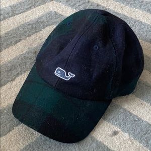 plaid wool vineyard vines hat